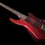 Guitare Mugen headless finition métallisée -- Jiyu Guitars