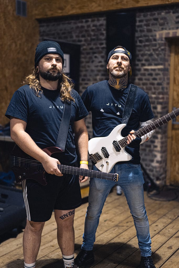 Mattias Eyherabide et Alexis Seminel, les ambassadeurs Jiyu Guitars